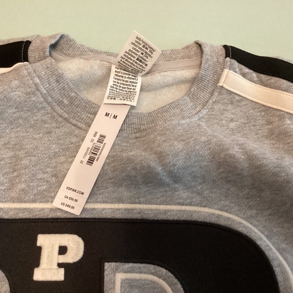 PINK Victoria’s Secret sweatshirt NEW - Picture 3 of 5